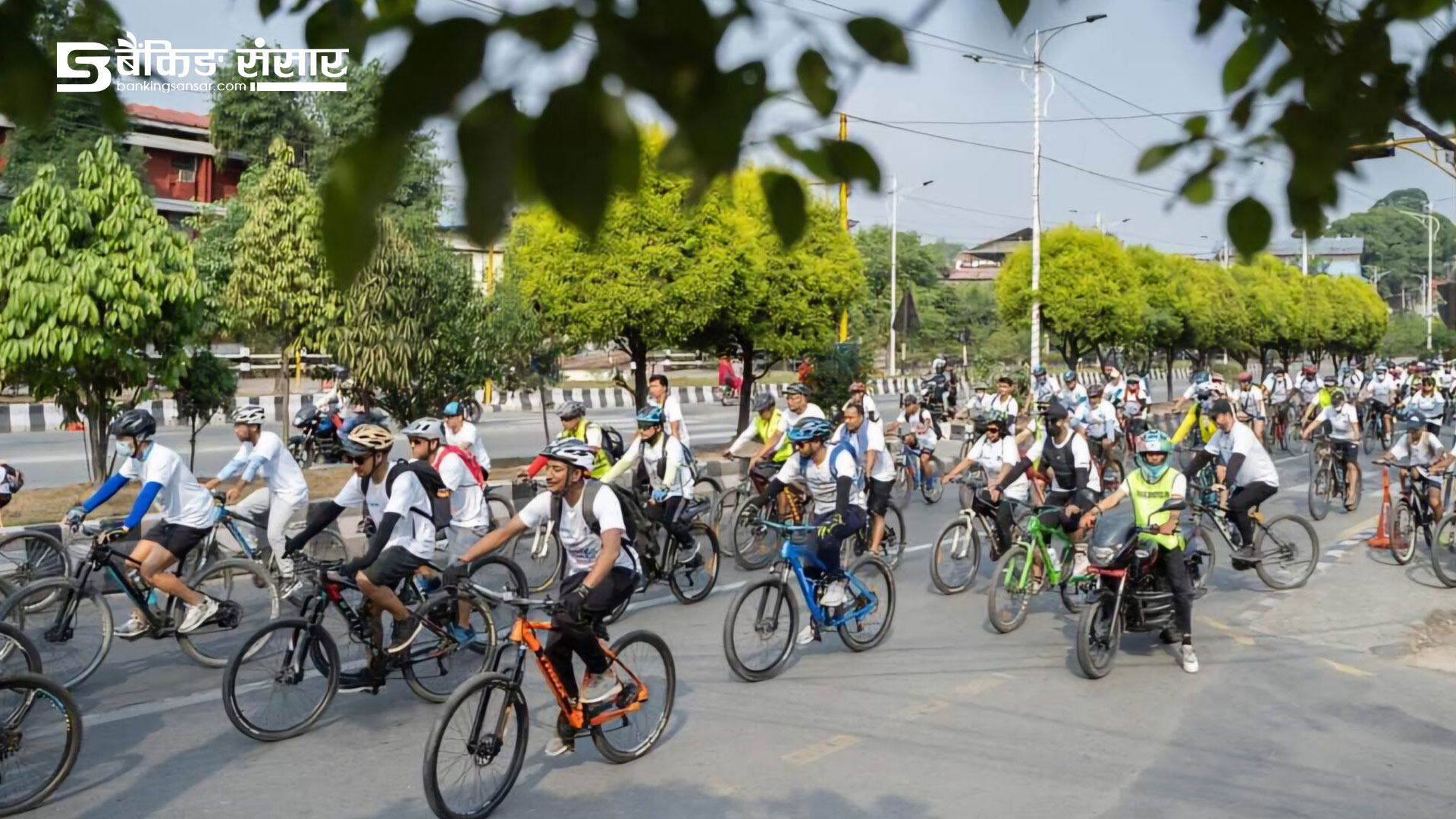 १३ सयभन्दा बढी यात्रीको सहभागितामा तेस्रो सांग्रिला साइकल र्‍याली सम्पन्न