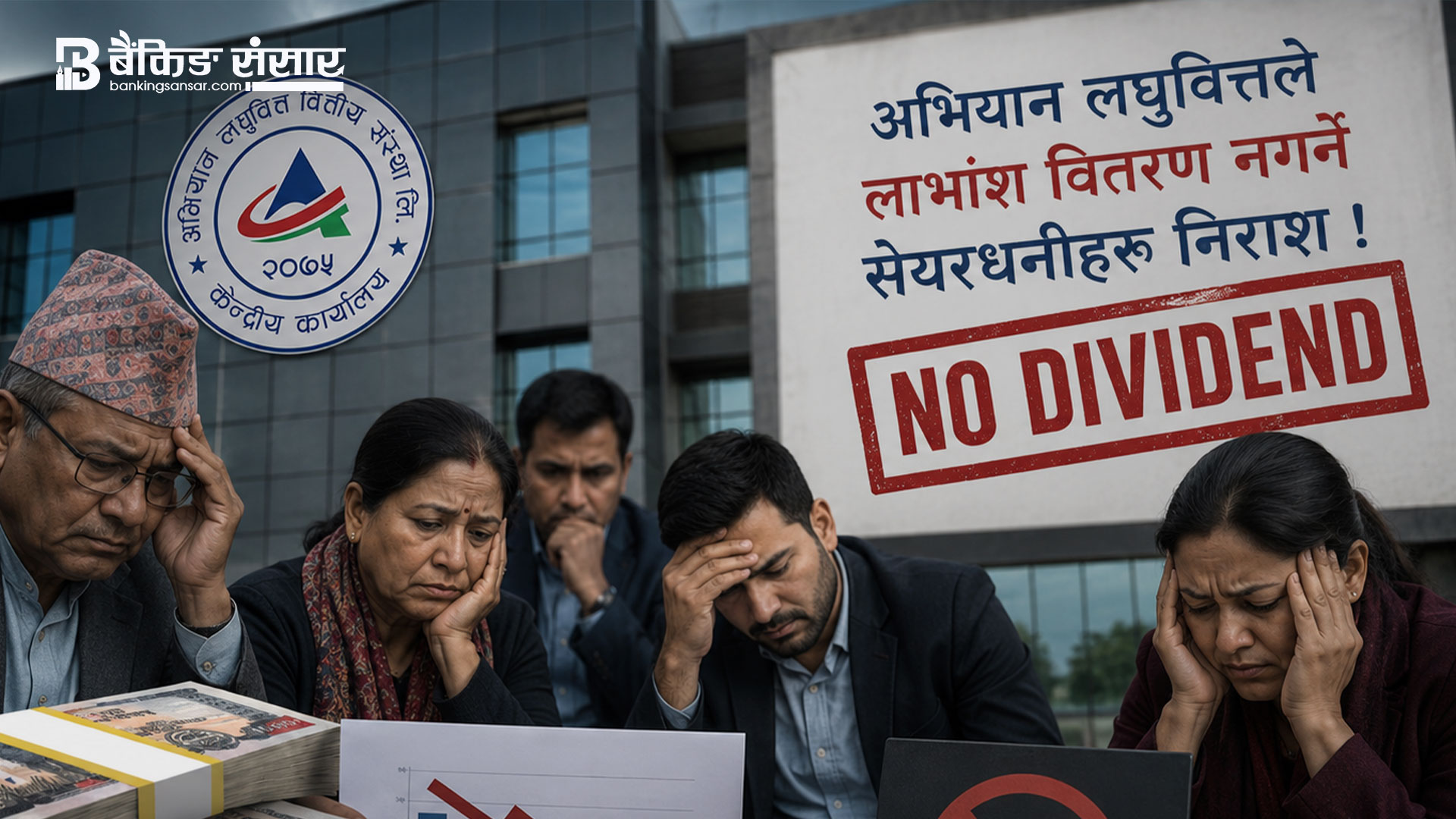 अभियान लघुवित्तले लाभांश वितरण नगर्ने, सेयरधनीहरु निराश !
