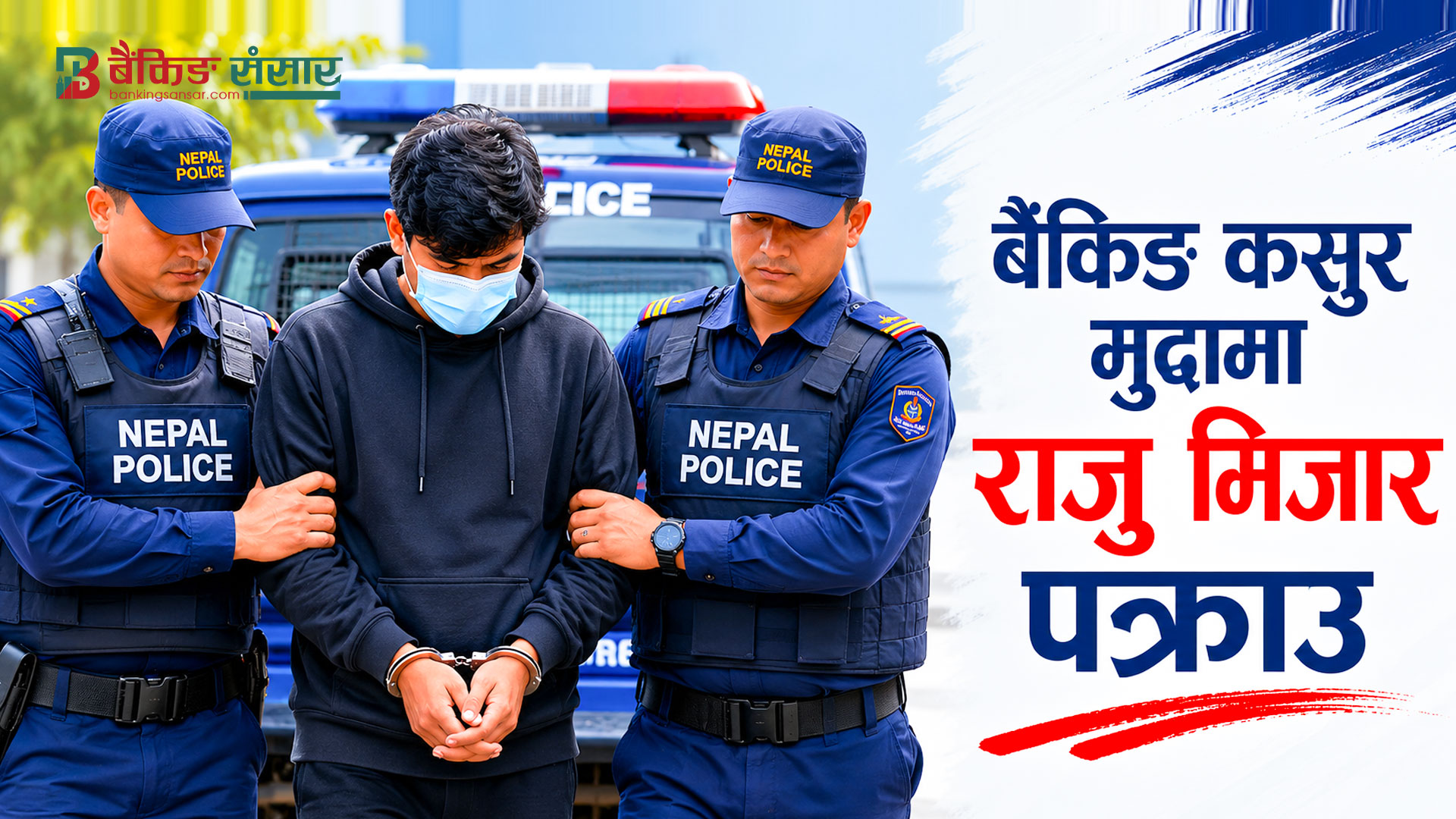 बैंकिङ कसुर मुद्दामा राजु मिजार पक्राउ