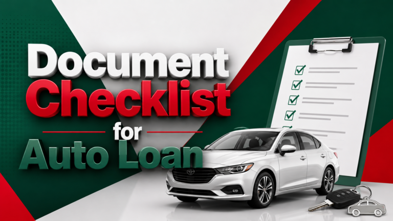 Documents Checklist for Auto Loan in Nepal.